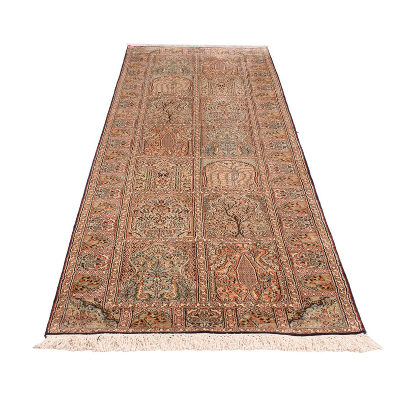 Kashmir silke Teppe 296x77cm - Orientalsk teppe