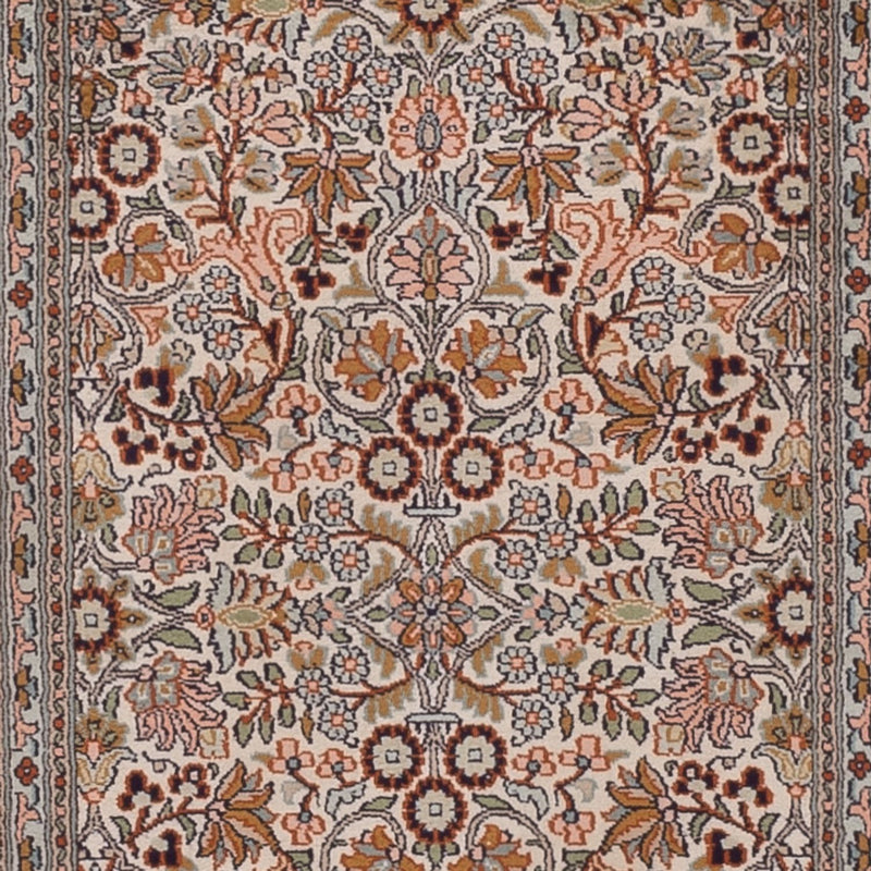 Kashmir silke Teppe 338x79cm - Orientalsk teppe