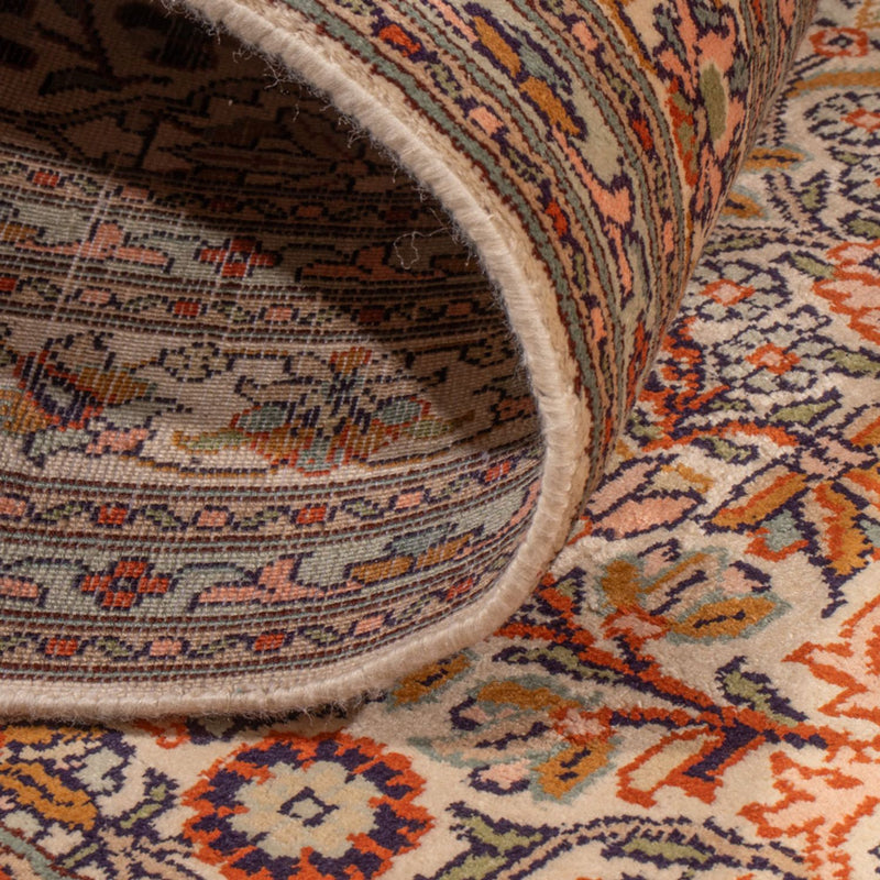Kashmir silke Teppe 338x79cm - Orientalsk teppe