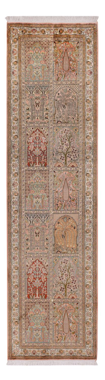 Kashmir silke Teppe 287x79cm - Orientalsk teppe