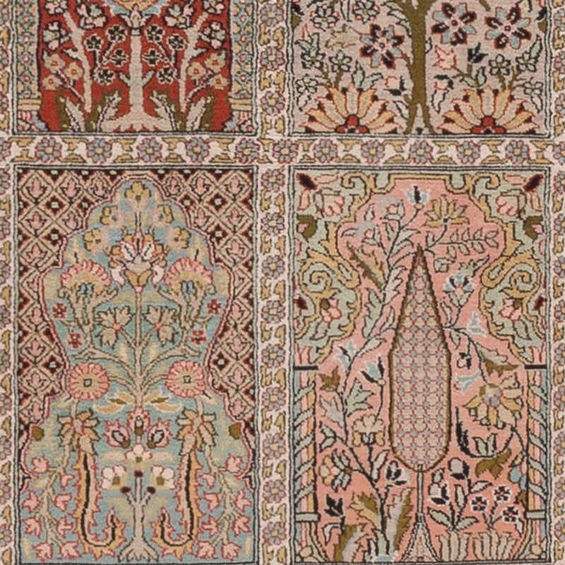 Kashmir silke Teppe 287x79cm - Orientalsk teppe