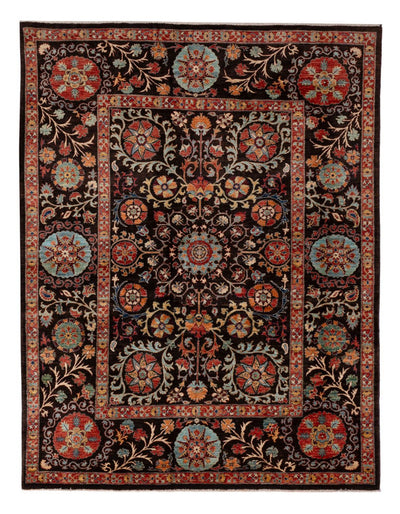 Ariana-teppe 186x251cm - Orientalsk teppe - svart