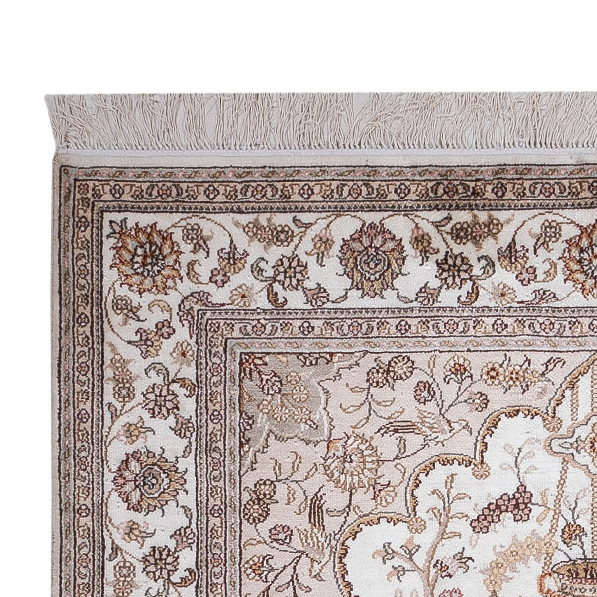 Kinesisk silke Teppe 122x183cm - Orientalsk teppe