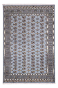 Afghansk teppe - Bukhara - 300 x 204 cm - lysegrå – product image