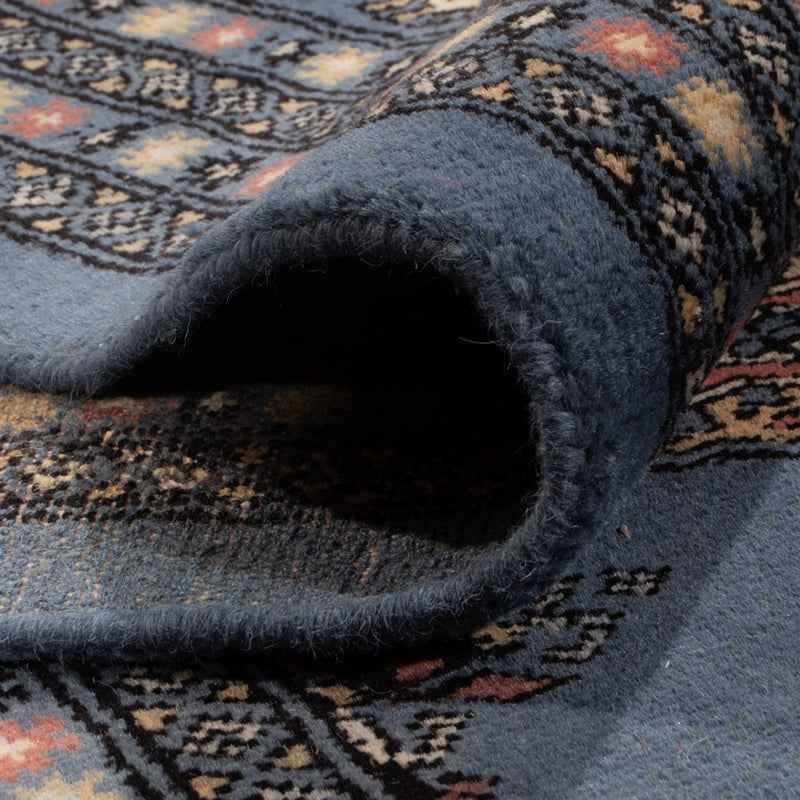 Afghansk teppe - Bukhara - 297 x 250 cm - blå