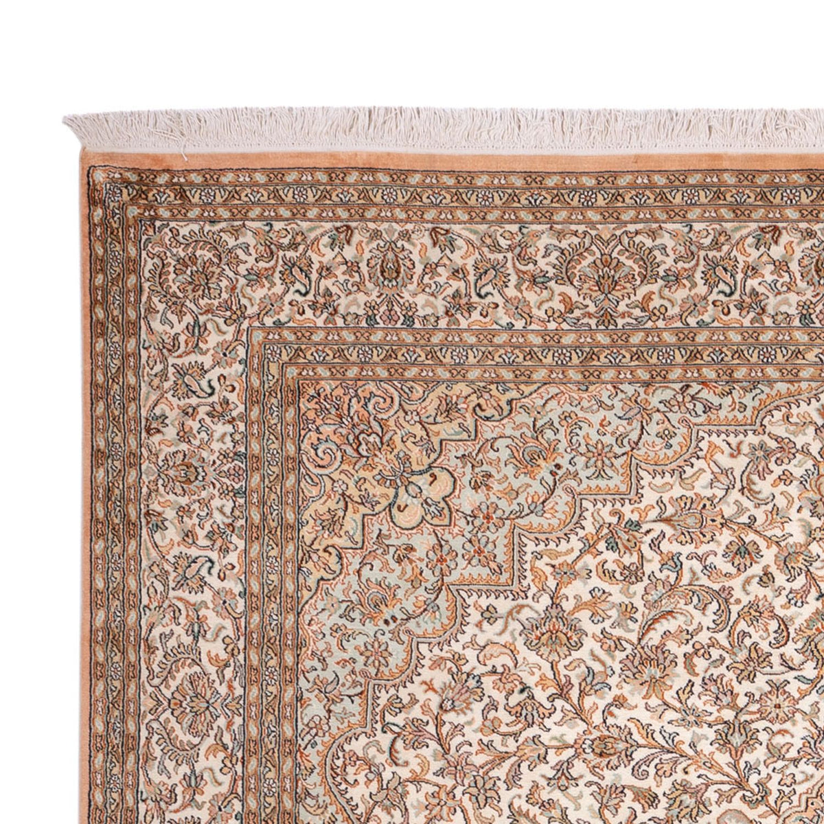 Kashmir silke Teppe 205x290cm - Orientalsk teppe