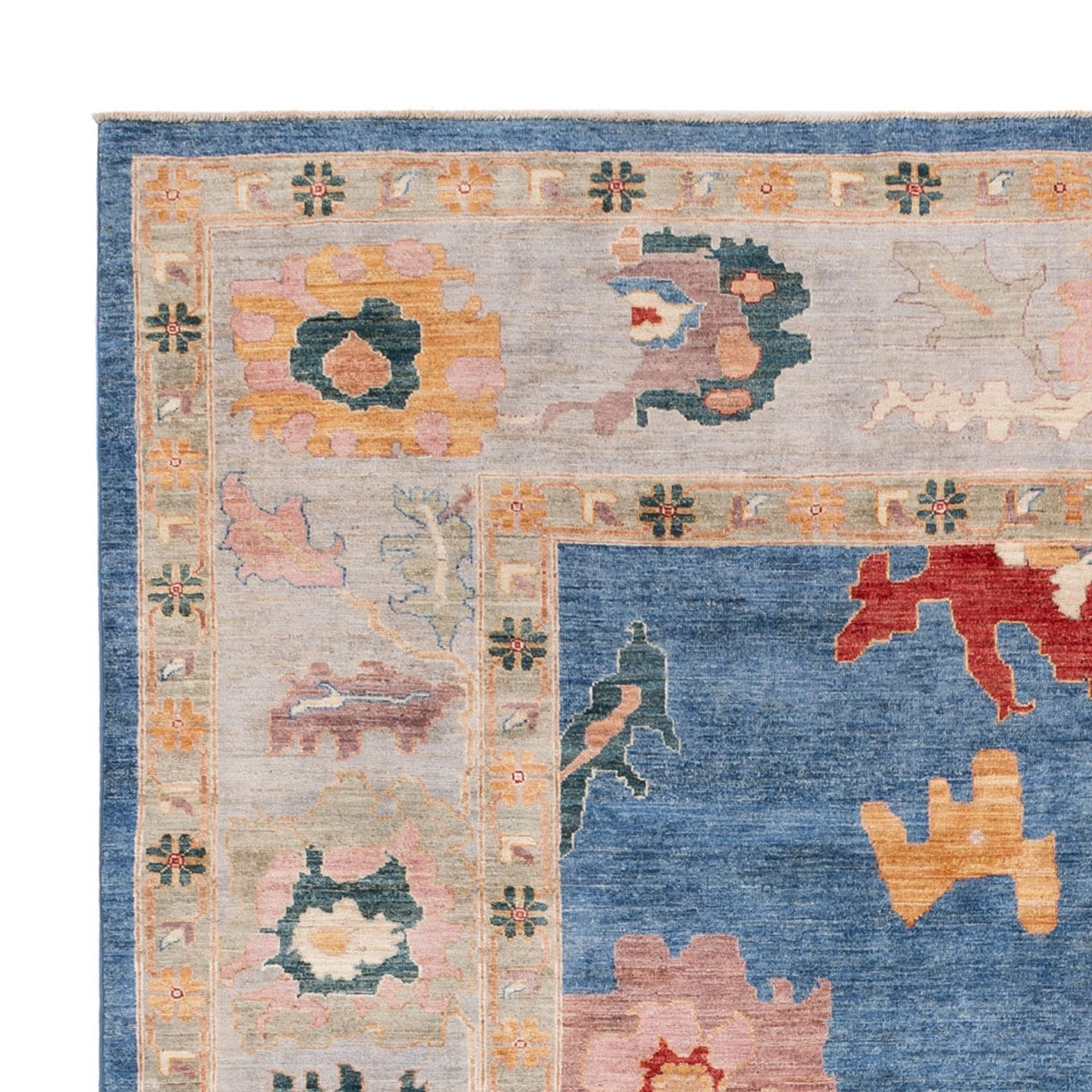 Ziegler Teppe - Usak - 289 x 244 cm - blå