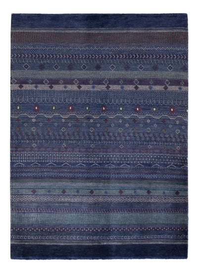 Persisk Gabbeh Teppe 140x191cm - Perserteppich Wollteppich
