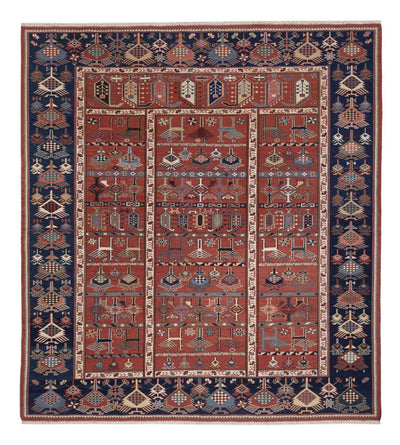 Afghansk kilim Teppe 192x205cm