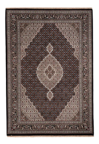 Orientalsk teppe - Tabriz - 205 x 143 cm - mørkegrå – product image