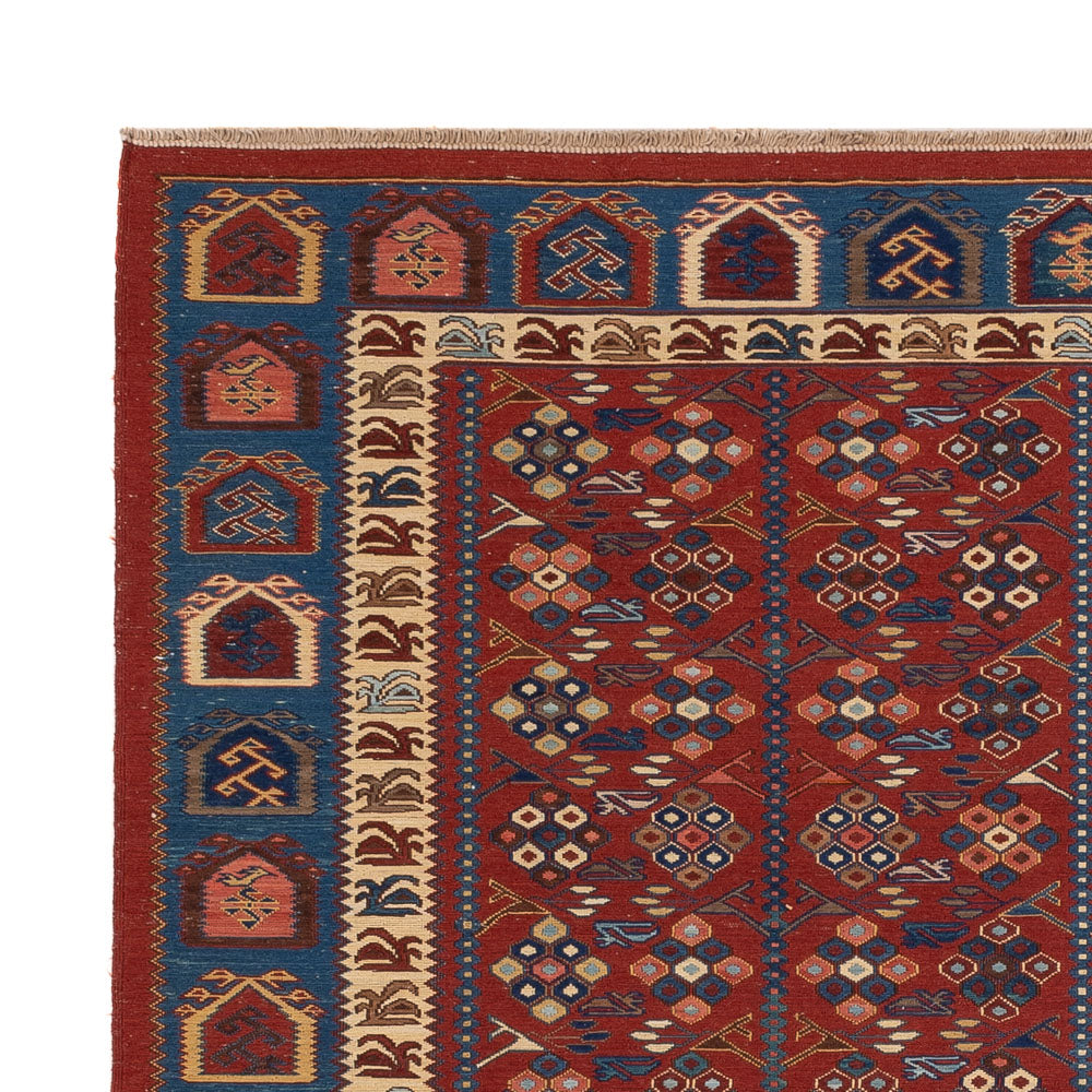 Afghansk kilim Teppe 228x175cm