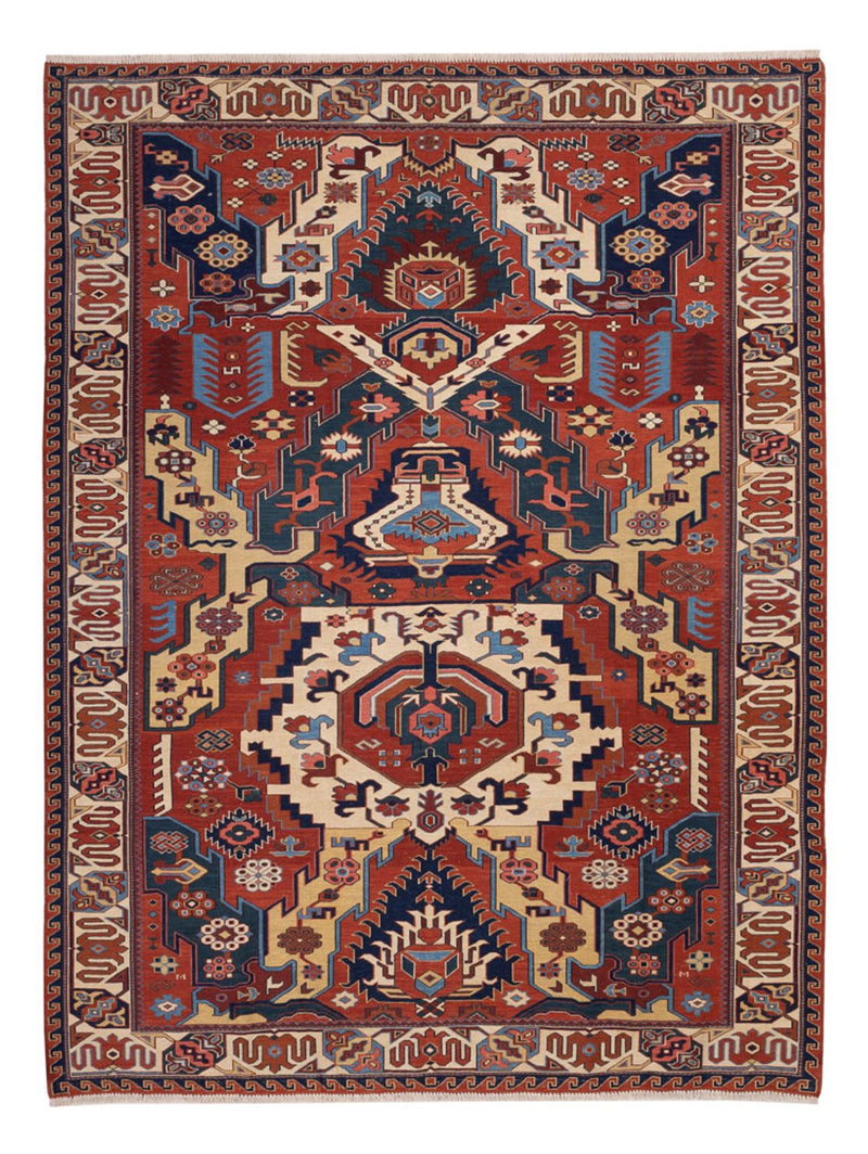 Afghansk kilim Teppe 256x194cm