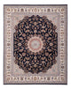 Orientalsk teppe - Nain - Indus - 309 x 251 cm - mørkeblå