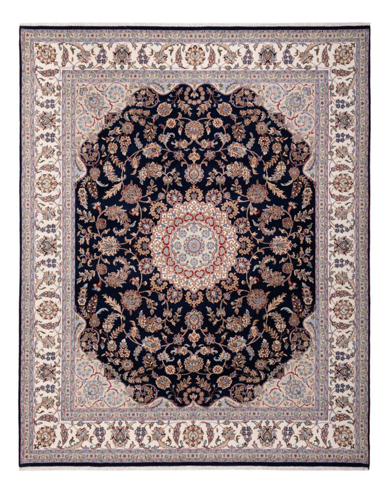 Orientalsk teppe - Nain - Indus - 309 x 251 cm - mørkeblå