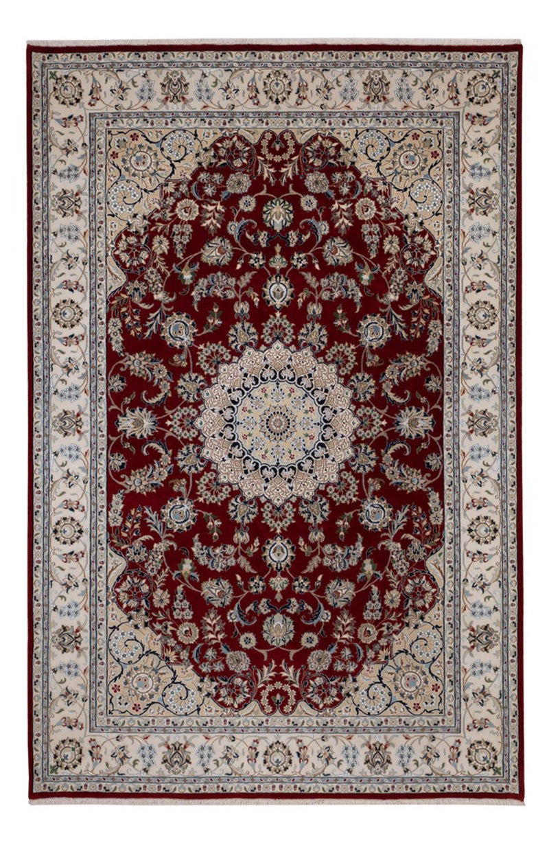 Orientalsk teppe - Nain - Indus - 303 x 200 cm - mørk rød
