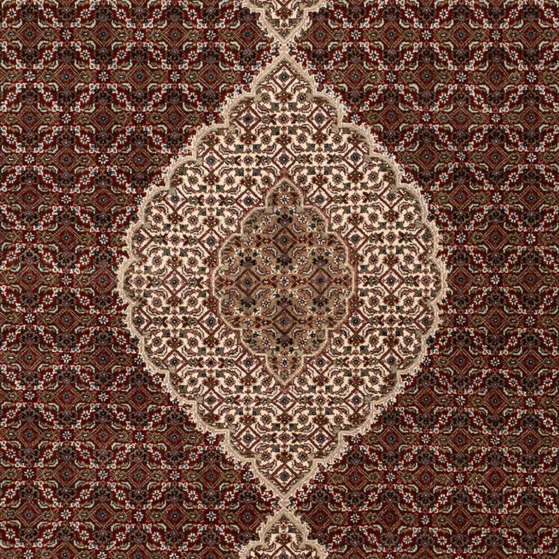Orientalsk teppe - Tabriz - 300 x 197 cm - mørk beige