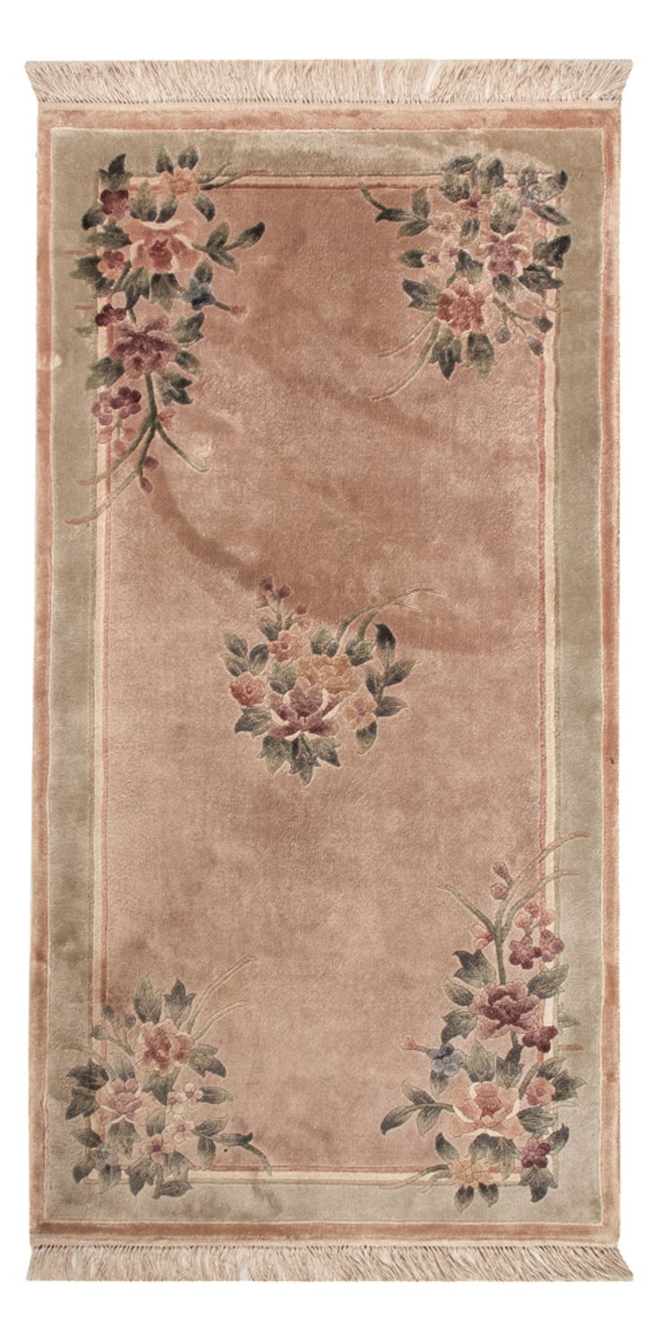 Kinesisk silke Teppe 135x70cm - Orientalsk teppe