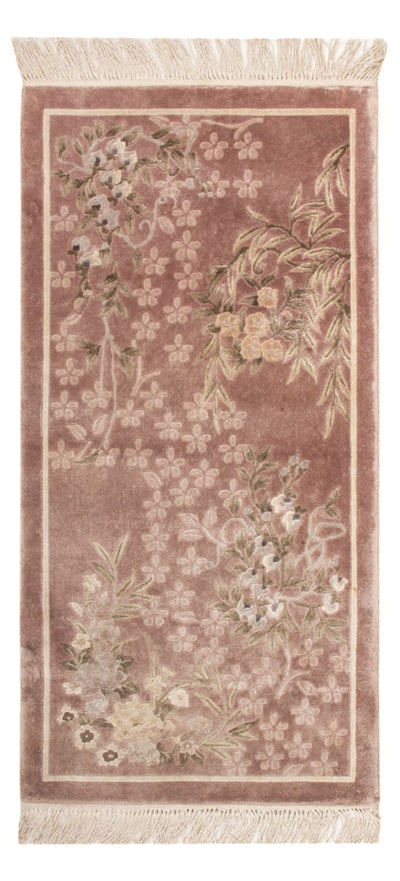 Kinesisk silke Teppe 62x123cm - Orientalsk teppe