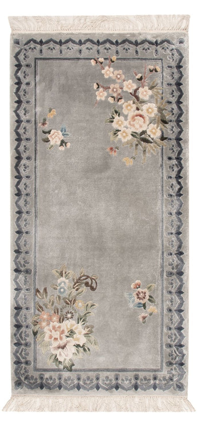 Kinesisk silke Teppe 60x124cm - Orientalsk teppe