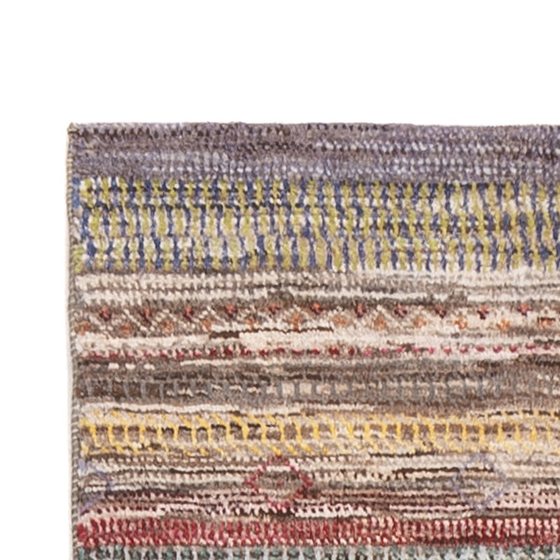 Persisk Gabbeh Teppe 340x78cm - Perserteppich Wollteppich
