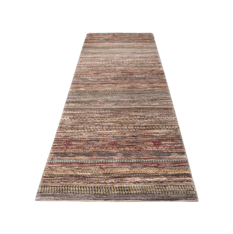 Persisk Gabbeh Teppe 340x78cm - Perserteppich Wollteppich