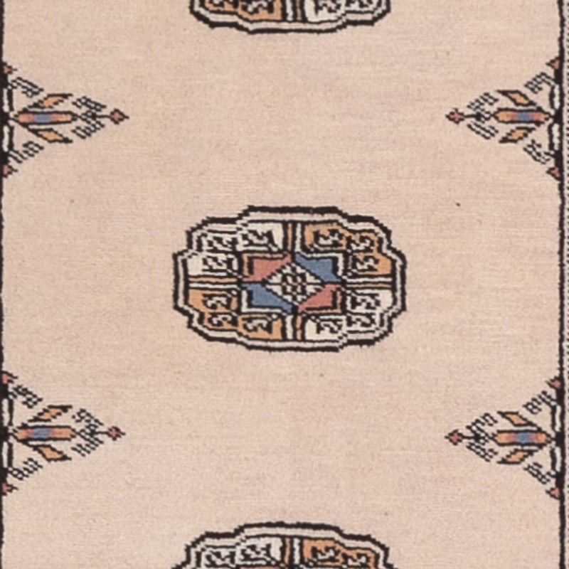 Løper Pakistan teppe - 310 x 79 cm - beige