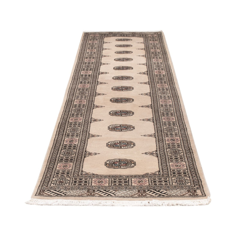 Løper Pakistan teppe - 310 x 79 cm - beige