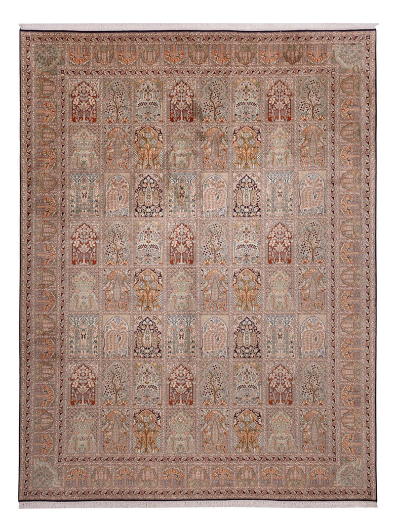 Kashmir silke Teppe 362x274cm - Orientalsk teppe