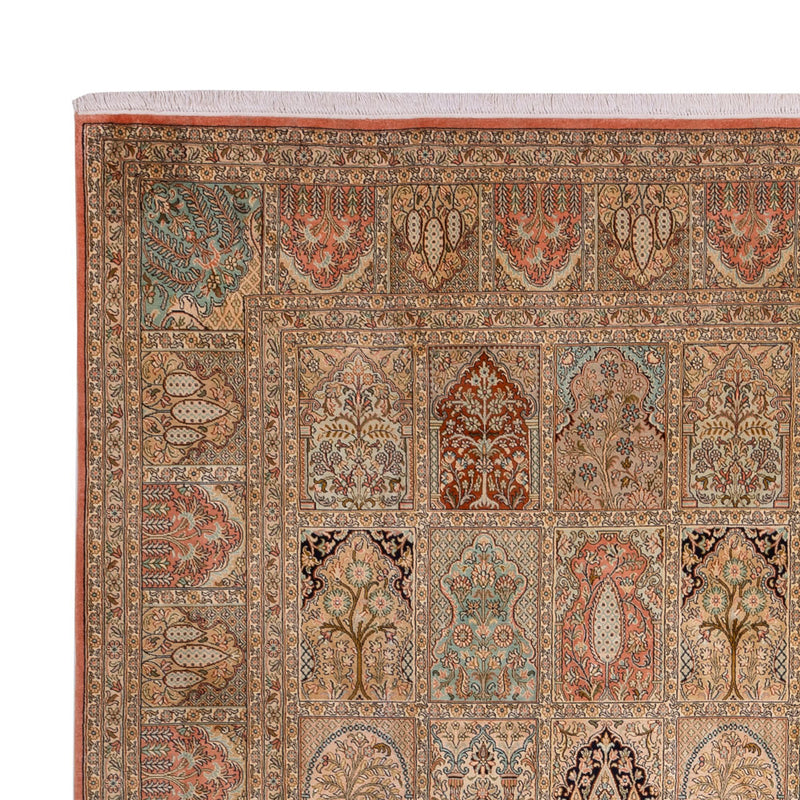 Kashmir silke Teppe 381x273cm - Orientalsk teppe