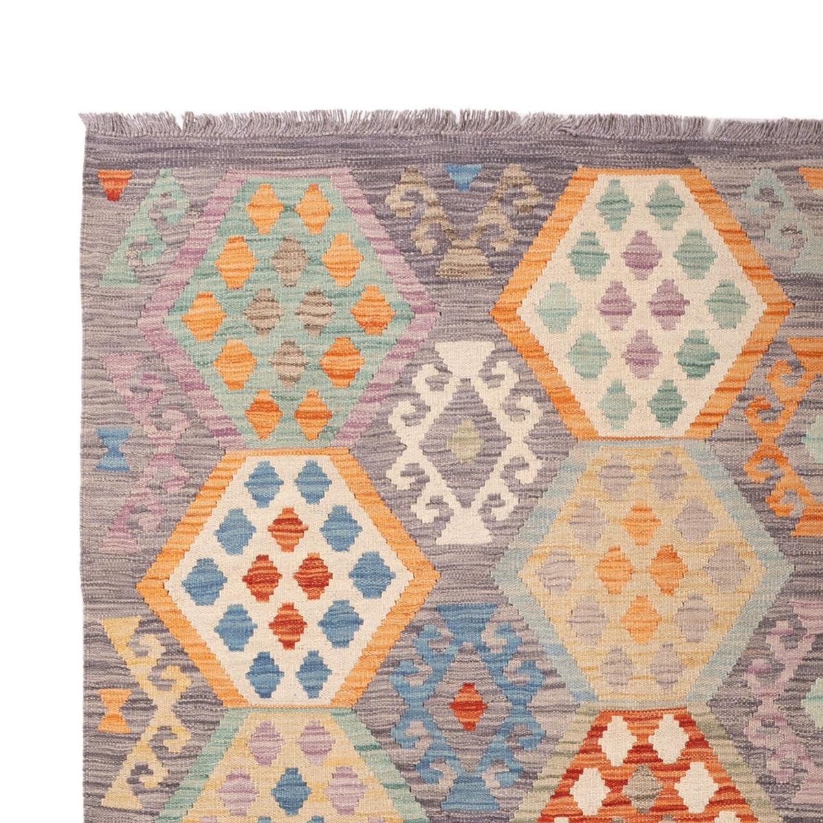 Kilim Maimana Teppe 204x297cm - Ullteppe