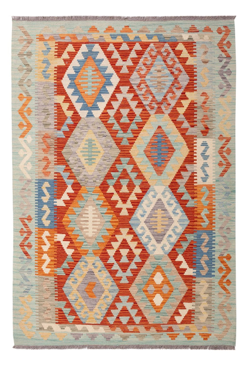 Kelimteppe - Splash - 180 x 127 cm - flerfarget