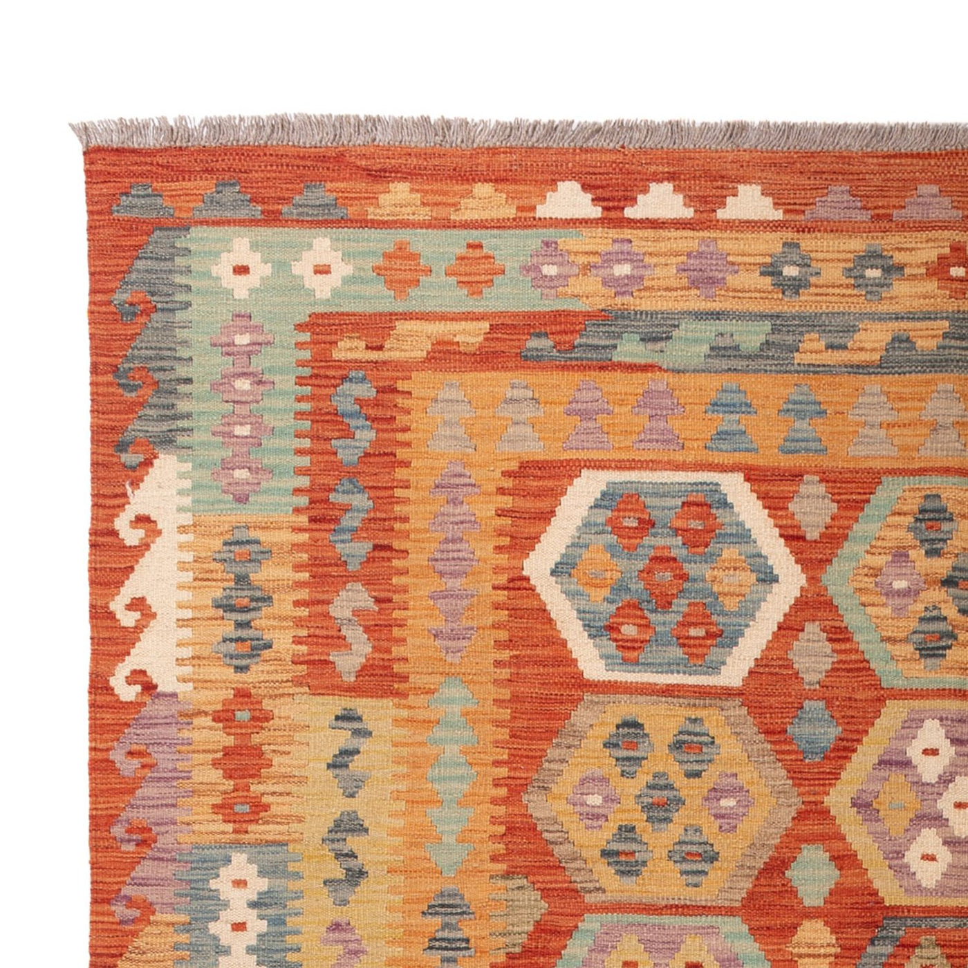 Kilim Maimana Teppe 295x195cm - Ullteppe