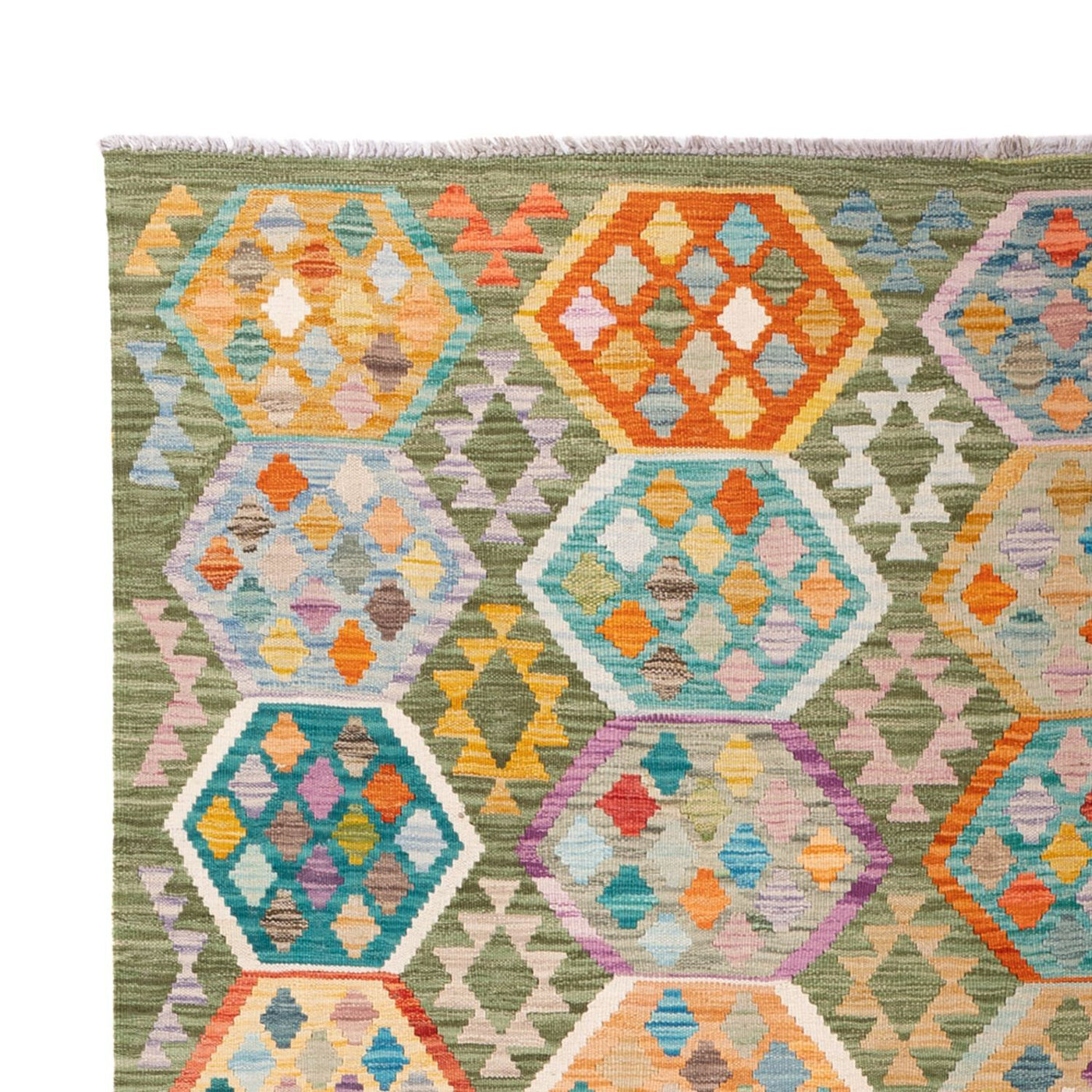 Kilim Maimana Teppe 299x200cm - Ullteppe