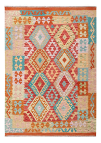 Kelimteppe - Splash - 186 x 132 cm - flerfarget – product image