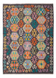 Kelimteppe - Splash - 180 x 127 cm - flerfarget