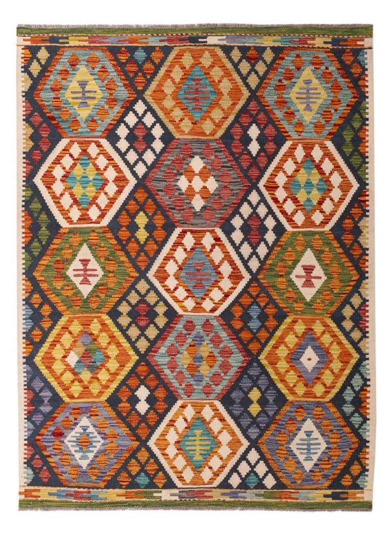 Kilim Maimana Teppe 128x176cm - Ullteppe