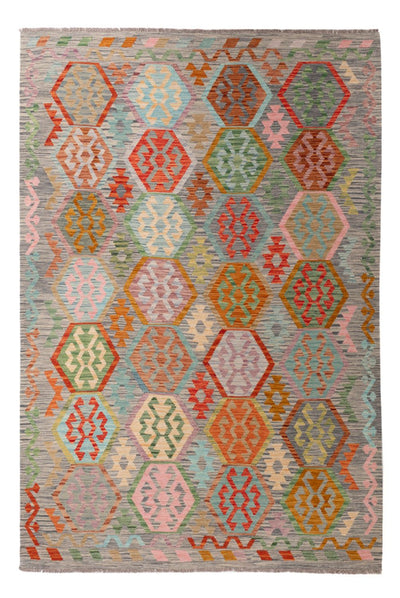 Kilim Maimana Teppe 202x294cm - Ullteppe