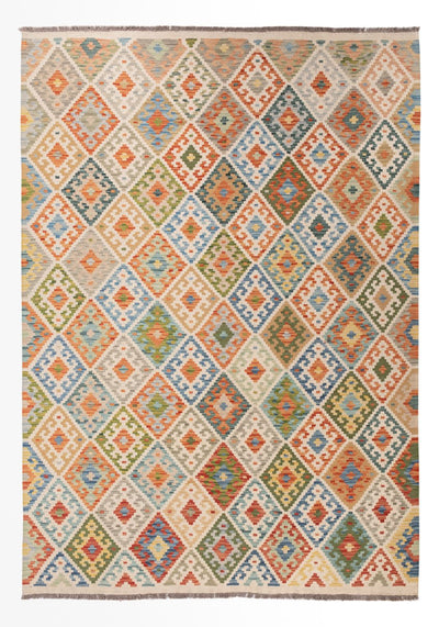 Kilim Maimana Teppe 206x299cm - Ullteppe