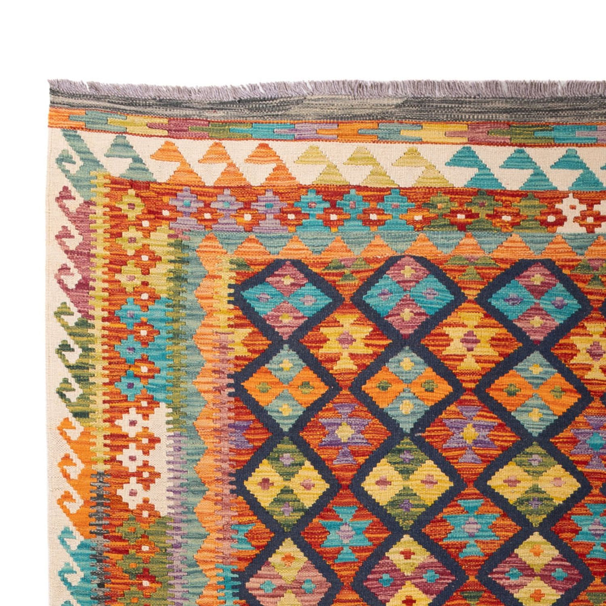 Kilim Maimana Teppe 207x295cm - Ullteppe