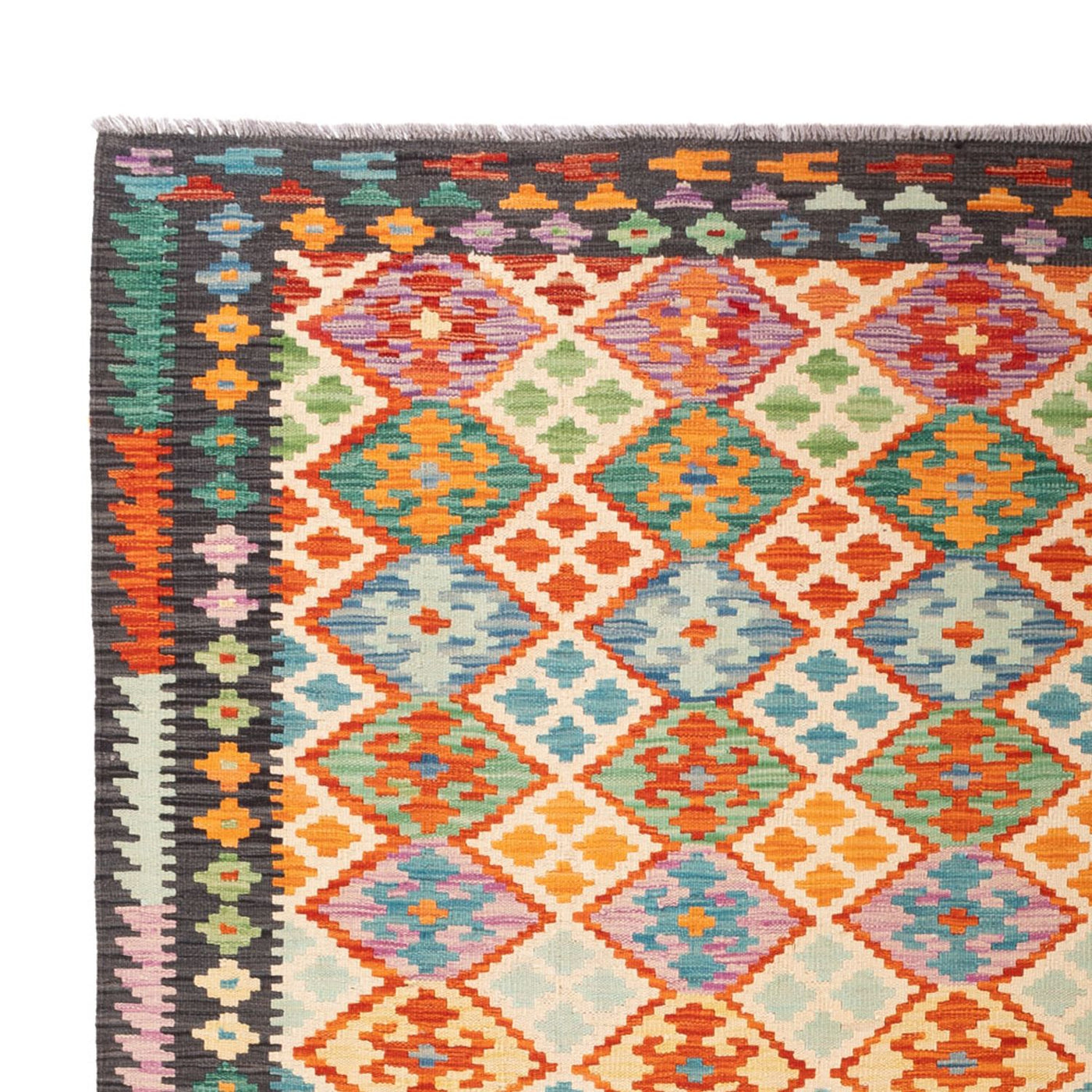 Kilim Maimana Teppe 306x201cm - Ullteppe