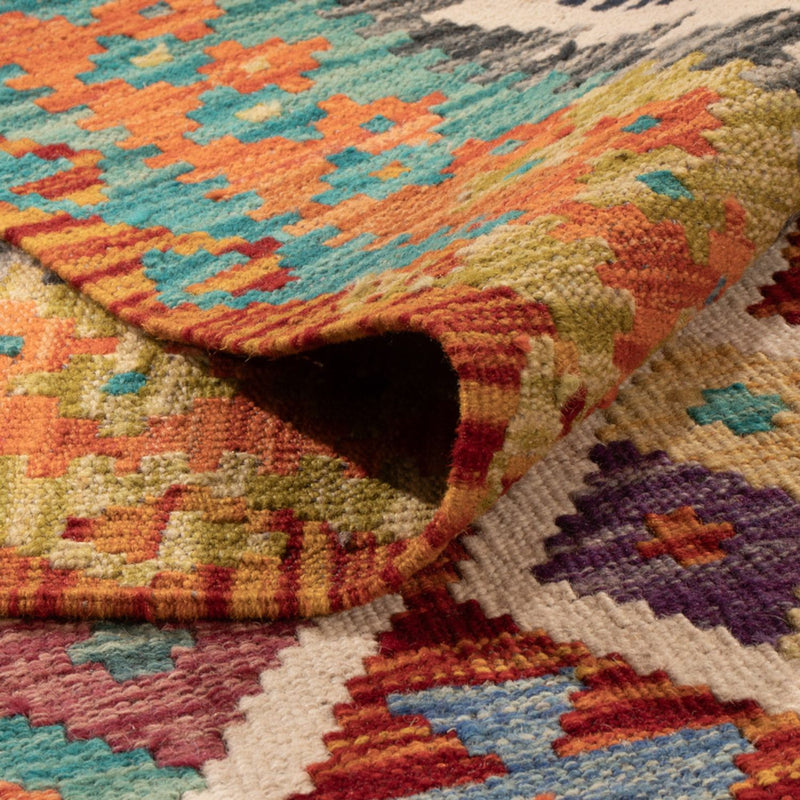 Kilim Maimana Teppe 307x205cm - Ullteppe