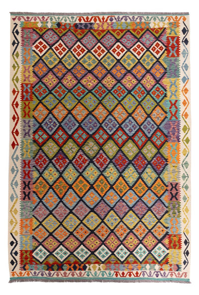 Kilim Maimana Teppe 206x298cm - Ullteppe