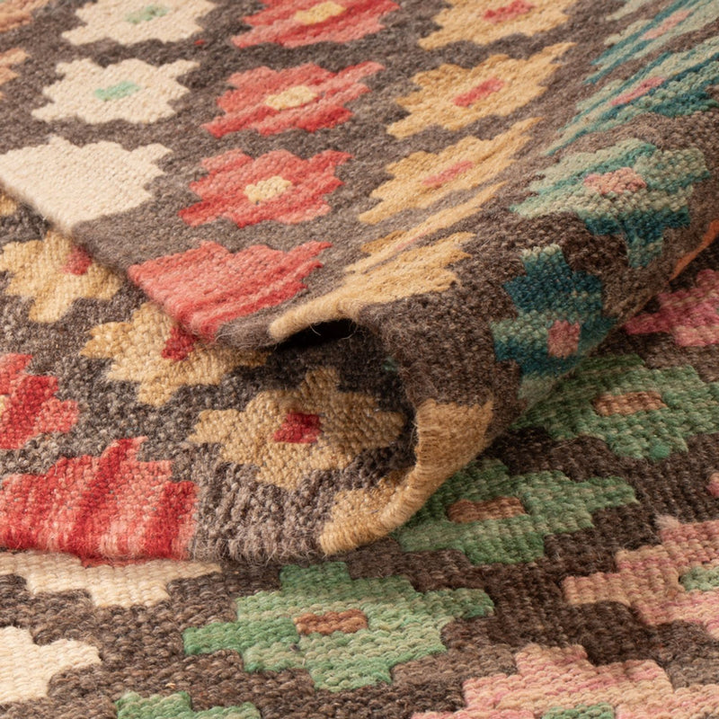 Kilim Maimana Teppe 296x204cm - Ullteppe