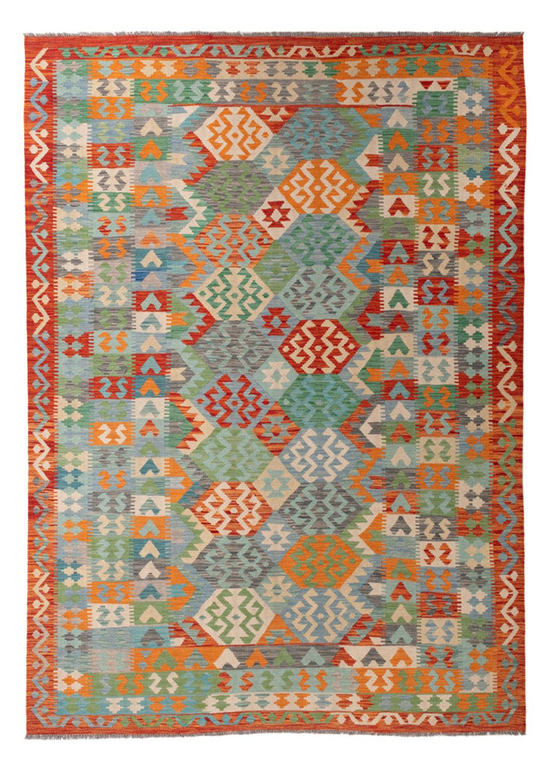 Kilim Maimana Teppe 211x287cm - Ullteppe