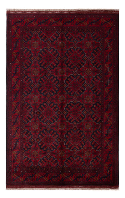Khal Mohammadi Teppe 123x196cm - Orientalsk teppe - mørk rød