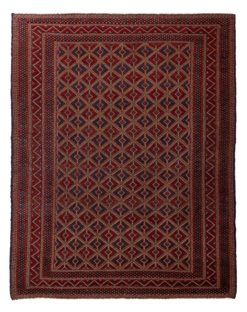 Afghansk kilim Teppe 257x192cm