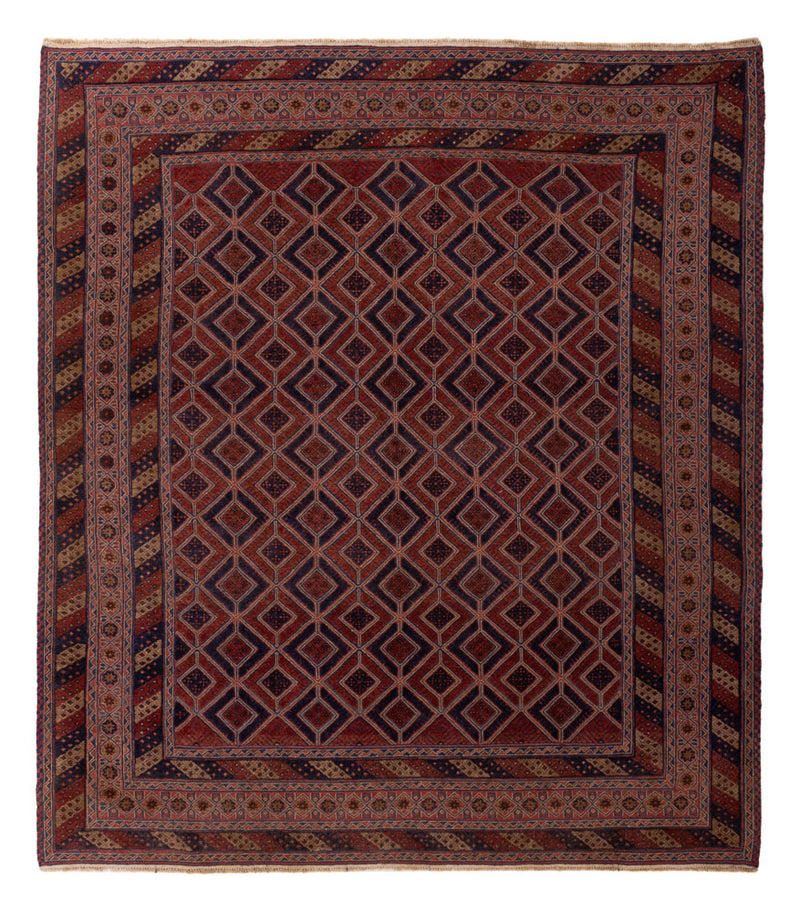 Afghansk kilim Teppe 243x214cm