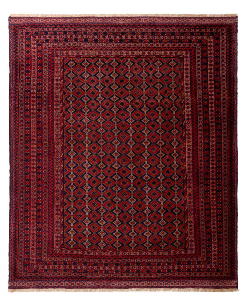 Kelimteppe - Orientalsk - 270 x 228 cm - rød