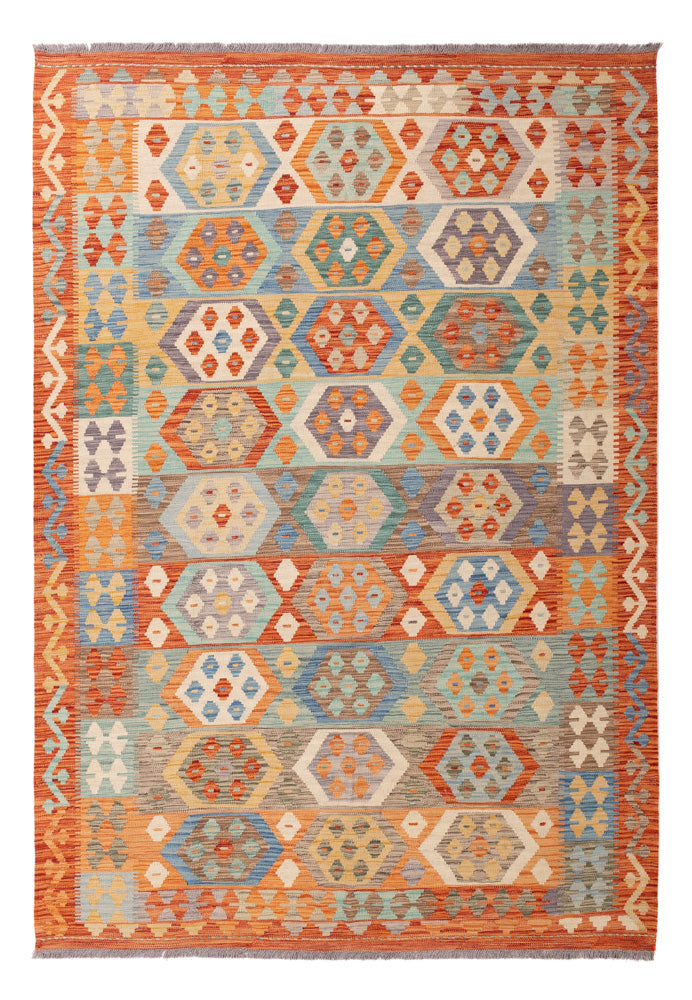 Kilim Maimana Teppe 245x174cm - Ullteppe