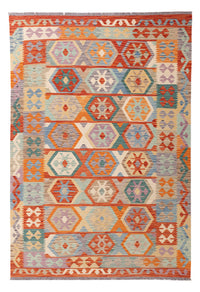 Kilim Maimana Teppe 246x168cm - Ullteppe – product image
